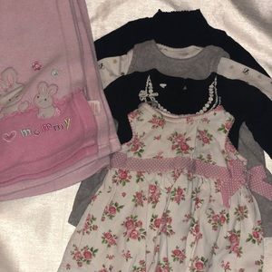 Baby Girl, Mixed Clothing Bundle Sz 3M